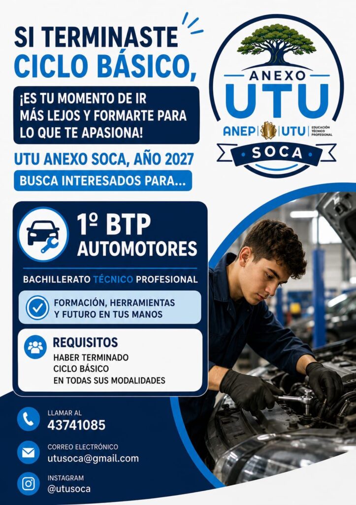 Propuestas de Anexo Soca 2027