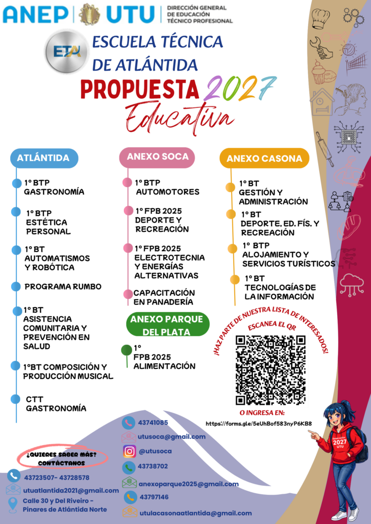 Propuesta educativa 2027