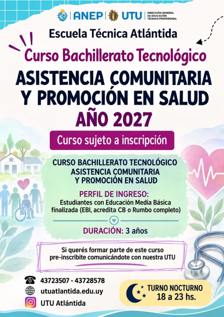 Bachillerato de Asistencia Comunitaria y Promoción en Salud