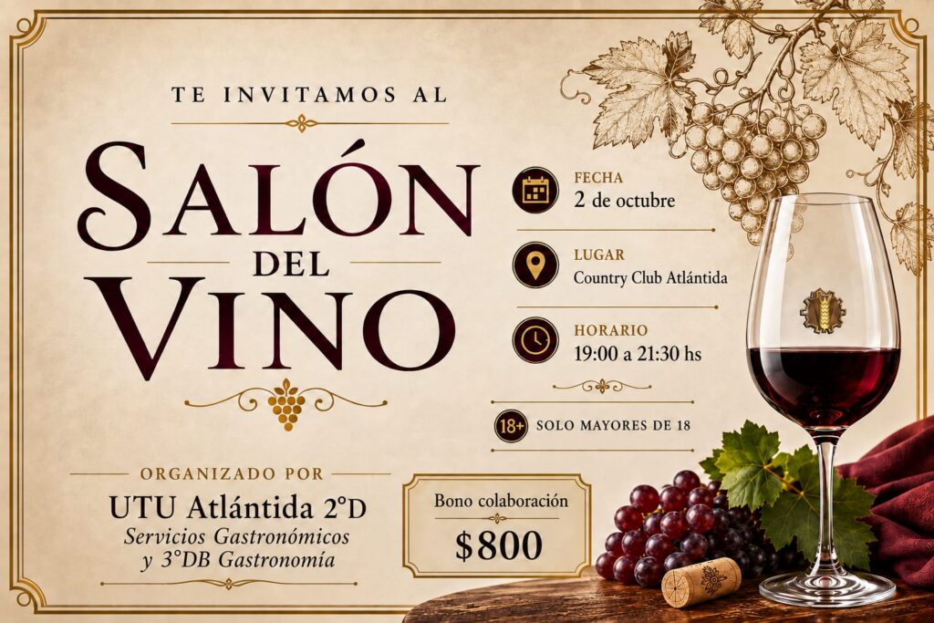 Invitación a Salón del Vino